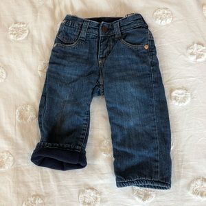 Baby Gap Fleece-lined Jeans